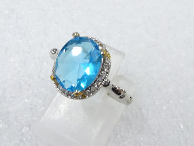 COLORED STONE FASHION RING / JP SIZE 11